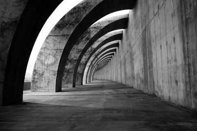 Corridor of old building