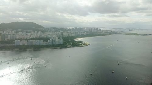 Aerial view of city