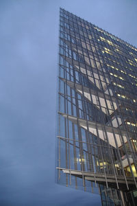Low angle view of modern building