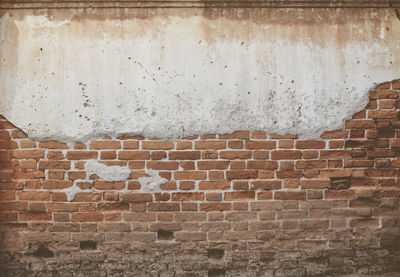 Full frame shot of brick wall