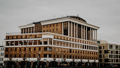 Low angle view of building against sky