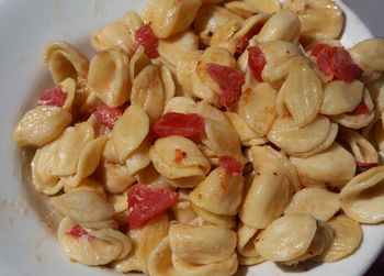 Close-up of fruit salad in bowl