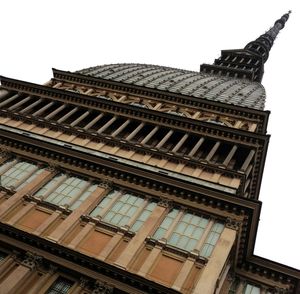 Low angle view of historical building