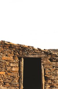 Castle against clear sky