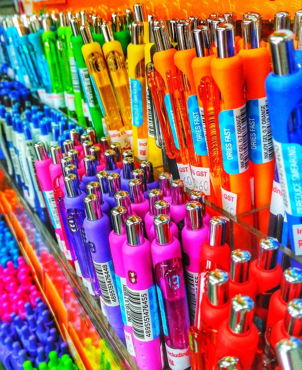 FULL FRAME SHOT OF COLORFUL OBJECTS FOR SALE