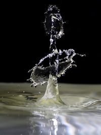 Close-up of splashing water