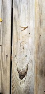 Full frame shot of old wooden door