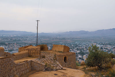 View of buildings in city