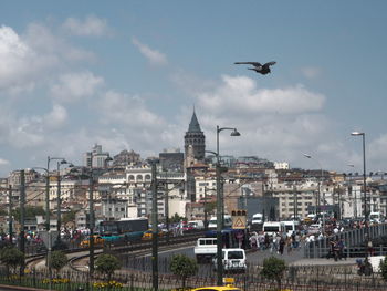 Buildings in city