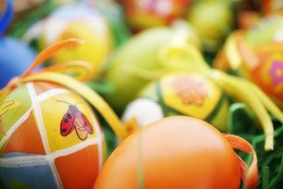 Close-up of multi colored candies