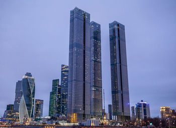 Skyscrapers in city