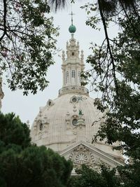Low angle view of temple