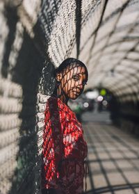 Red umbrella