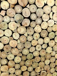 Detail shot of firewood