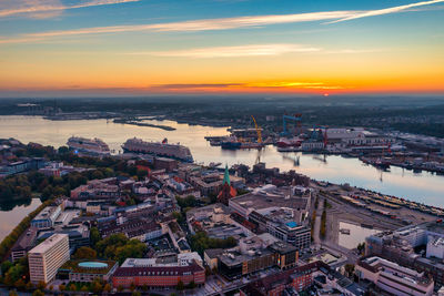 Golden hour kiel