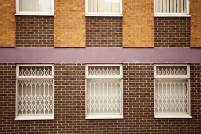 Facade of modern building