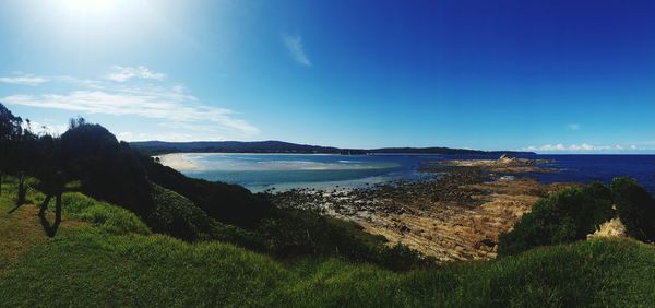 Scenic view of beach