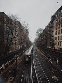 Railroad tracks