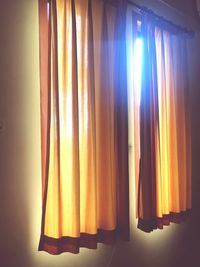 Sunlight streaming through window at home