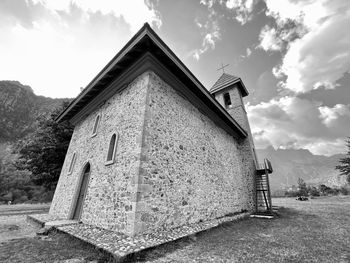 Built structures against sky