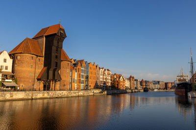 Buildings at waterfront