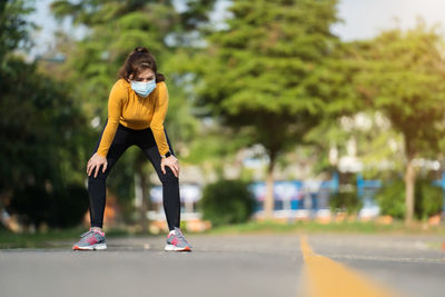 tired runner