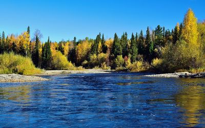 Autumn. of the ural mountains.