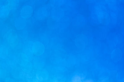 Defocused image of blue sky