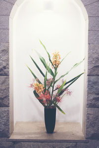 Close-up of flowers in vase