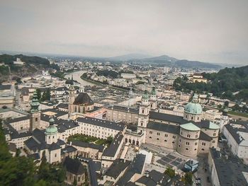 Aerial view of cityscape