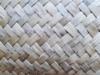 Full frame shot of wicker basket