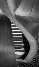 Staircase in modern building