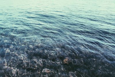 Full frame shot of rippled water