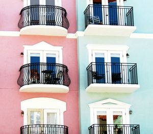 View of balcony against sky