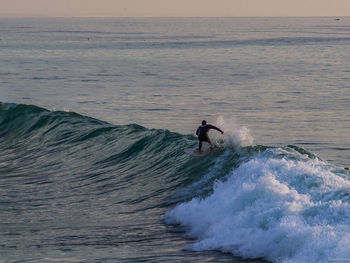 Waves in sea