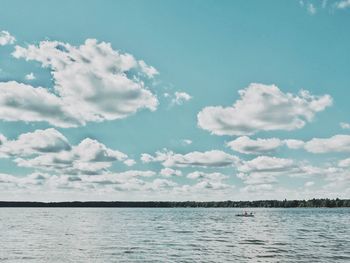 Scenic view of sea and sky