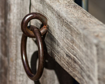 Close-up of rusty metal