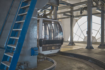  cabins of cableway to go up to humboldt hotel, waraira repano national park in caracas, venezuela