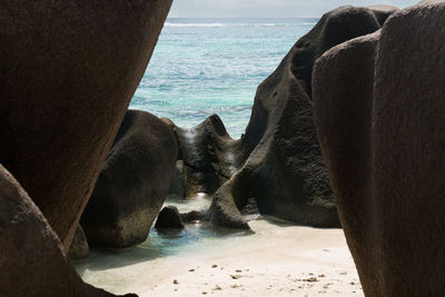 The fascinating rock formations at anse source d'argent beach in the seychelles