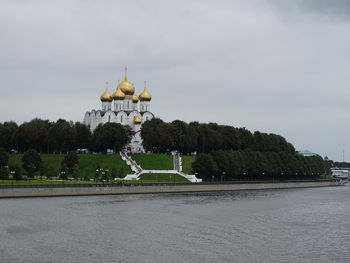 View of traditional building against sky