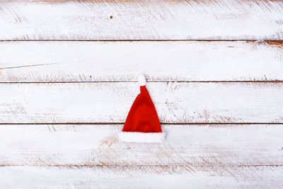 Close-up of red umbrella