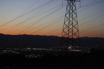 Electricity pylon against dramatic sky