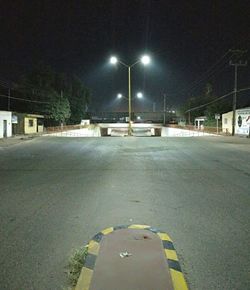 Road at night