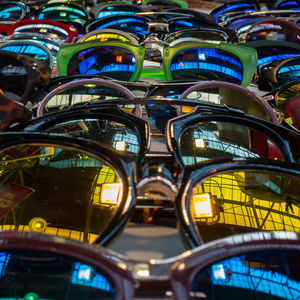 Full frame shot of yellow wheel