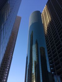 Low angle view of modern building