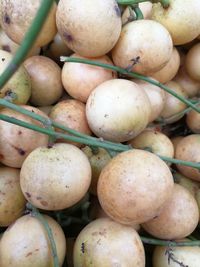 Full frame shot of fruits for sale at market stall