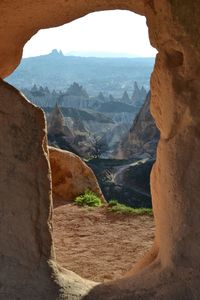 Scenic view of mountains