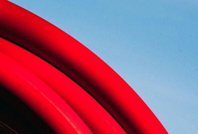 Close-up of red wall