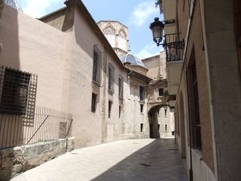 Alley amidst buildings