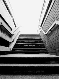 Low angle view of stairs